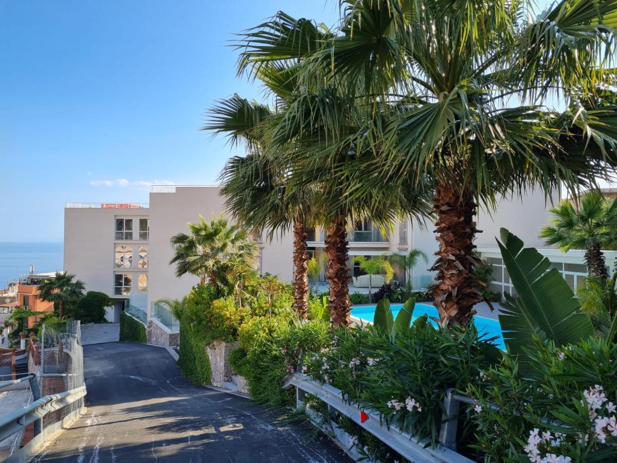 Appartamento Minerva Luxury Town Center , Pool And Parking Taormina Esterno foto